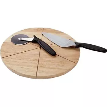 Разделочная доска для пиццы Gastrorag PB-400 400х15 мм, дерево