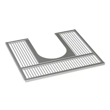 Решетка полки для подогрева для печей Кобор FIRE-50-М BC; FIRE-50-L BC