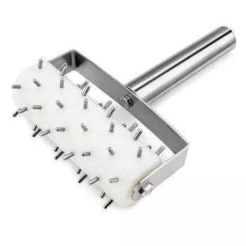 Ролик для наколки теста с металлической ручкой 13см нерж P.L. Proff Cuisine | RD-PSA-130