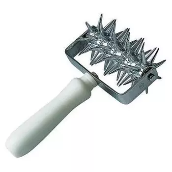 Ролик для теста (для дырочек) Martellato 50RFP12A 12см, алюминий