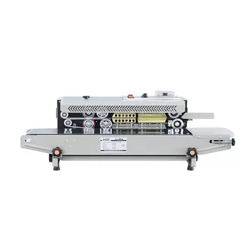 Роликовый конвейерный запайщик горизонтального типа Hualian Machinery DBF-900 LOW COST