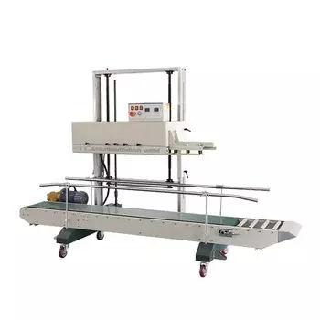 Роликовый конвейерный запайщик Hualian Machinery FR-1370AL/L SS нерж