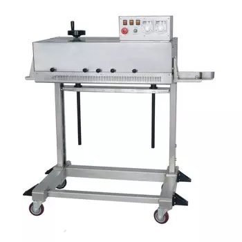 Роликовый конвейерный запайщик Hualian Machinery FR-1370L/T SS нерж