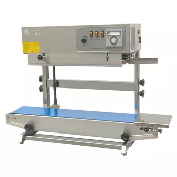 Роликовый конвейерный запайщик Hualian Machinery FRB-770II с правой подачей (вертик., счетчик)