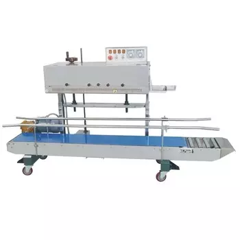 Роликовый конвейерный запайщик Hualian Machinery FRM-1370AL/M SS нерж