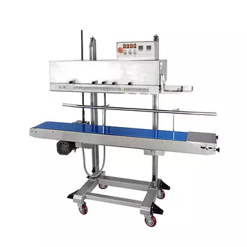 Роликовый конвейерный запайщик Hualian Machinery FRM-1370LD (с датером. опция от края 110мм)