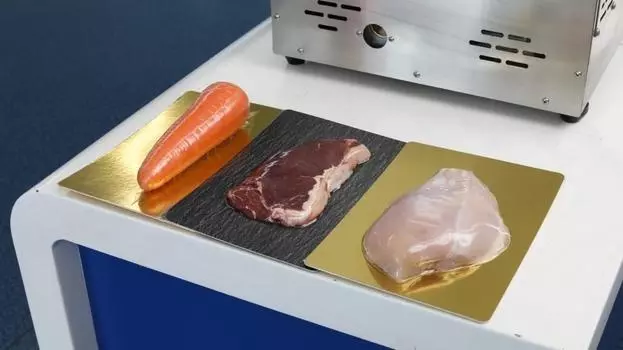 Ручной вакуумный скин-упаковщик Hualian Machinery HLV-300VST Premium (2 лотка глубиной 55 мм)