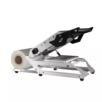 Ручной запайщик лотков Hualian Machinery HTS-210R нерж корпус (187х137)