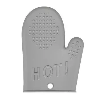 Рукавица термостойкая с 1 выд. пальцем 21*13см (-40/+240°С) силикон (1 шт) Resto (Китай) | 17409