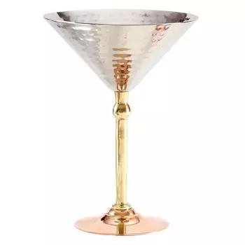 Рюмка коктейльная 250мл Мартини нерж комбин. ножка P.L. Proff Cuisine | WC125S