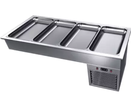 Салат-бар холодильный встраиваемый Astropit АМВХ4-1380 (4хGN1/1)