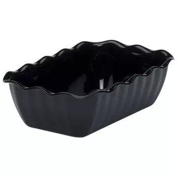 Салатник 175*260*80мм 2000мл прямоугольный, черный Cambro | DC5 110