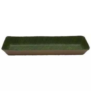 Салатник 2500мл 53х16,2х6,5см Green Banana Leaf пластик меламин P.L. Proff Cuisine | JW50216-TAI