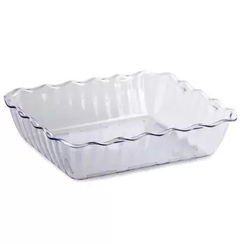 Салатник 265*335*80мм 4600мл прямоугольный прозрачный Cambro | DC10 152