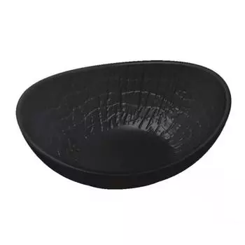 Салатник 300мл овальный 16х12см h6см Black Raw Wood P.L. Proff Cuisine | 80363-с