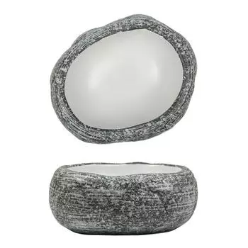 Салатник 600мл 22,5х18,5х8 cм Stone White Matt New Taiga P.L. Proff Cuisine | 16-148dk whitematt