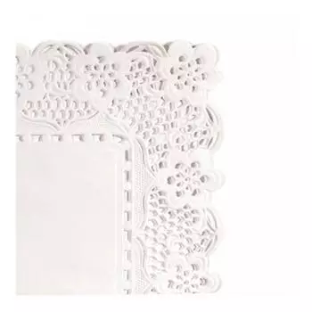 Салфетка ажурная белая 27х21 см, 250 шт/уп Garcia De Pou | 301.35