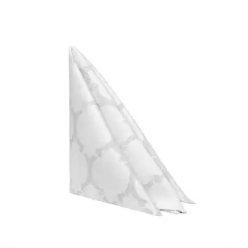 Салфетка лен жаккард Resto 450x450мм серая венеция