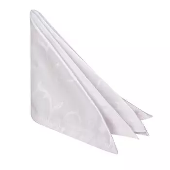 Салфетка Resto Журавинка 450х450мм белая (вензель)