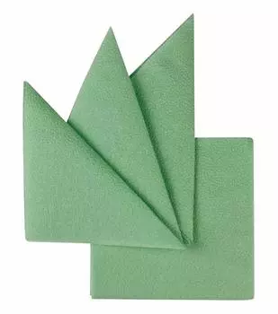 Салфетки бумажные Resto 240х240мм салатовые (400шт)