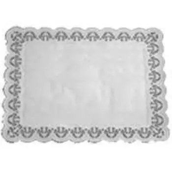 Салфетки резные прямоугольные 36х46см 100шт Resto | 12274