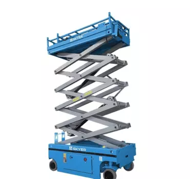 Самоходный ножничный подъемник с выдвижной платформой Skyer PL1625