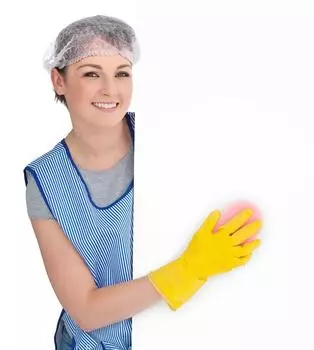 Шапочка-шарлотта одноразовая Resto 2069 (100шт)