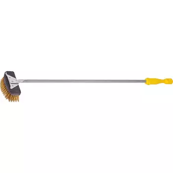 Щетка для печи 15х5,5см h135см со скребком медная Lilly Codroipo 257/2LC