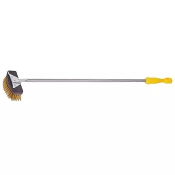 Щетка для печи Lilly Codroipo 15х5,5 см H70 см со скребком, медная