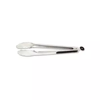 Щипцы универсальные Maco 400823 30см, нерж, ручка с силикон. встав, силикон. замок