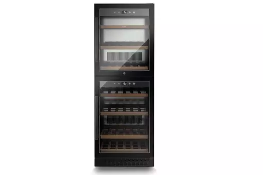 Шкаф винный CASO WineChef Pro 126-2D Black