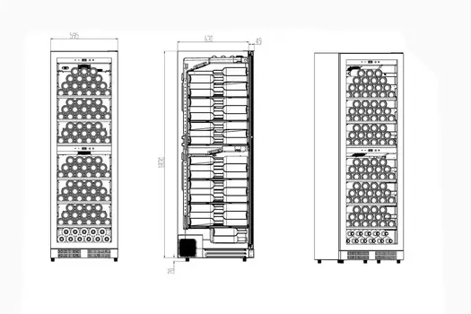 Шкаф винный CASO WineChef Pro 180 black