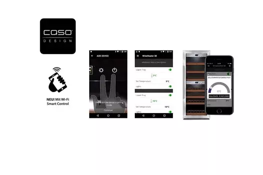 Шкаф винный CASO WineComfort 660 Smart