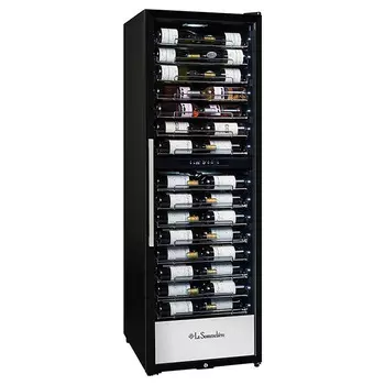 Шкаф винный двухзонный La Sommeliere PRO160DZN