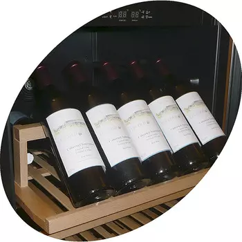 Шкаф винный Tefcold TFW400-2F дверь без рамы