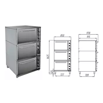 Шкаф жарочный Rada ШЭЖ-923