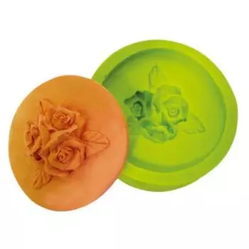 Силиконовая форма "Розы" d 7х2см (3,5 см) P.L. Proff Cuisine | KF-002