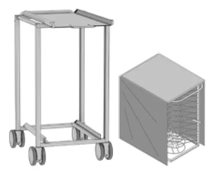 Система Finishing для банкета тип 10-1/1, 26 тарелок Rational 60.11.629