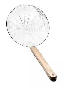Сито-шумовка 240 мм с деревянной ручкой | F3-16122