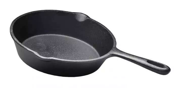 Сковорода чугунная Luxstahl НЕ71 190/40 с ручкой