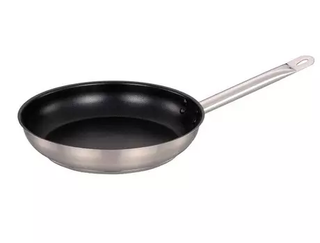 Сковорода d=24см h=5см нерж. с антипригарным покрыт. индукция MGSteel | 19224