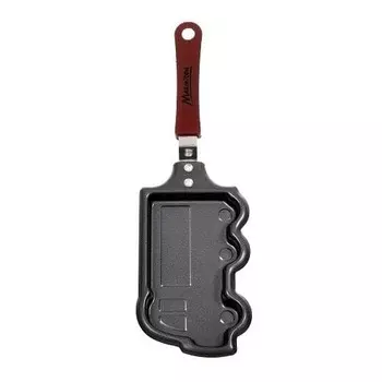 Сковорода для блинов 9*28см алюминий с антиприг. покрыт. Машинка Resto (Китай) | 17086