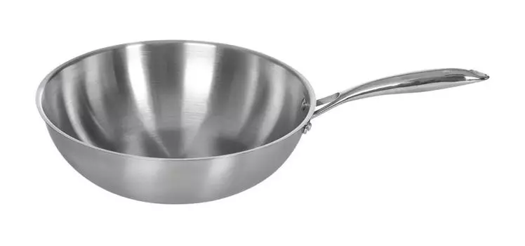 Сковорода Luxstah ВОКl 260/75 нерж.сталь | C241341