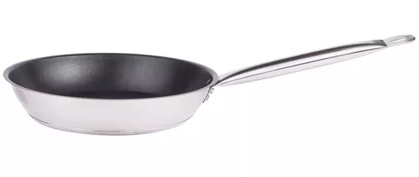 Сковорода Luxstahl 220/50 нерж.сталь, антипригарное покрытие | C24131