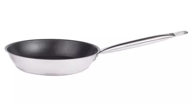 Сковорода Luxstahl 260/50 нерж., антипригарное покрытие