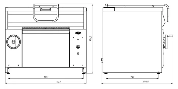 Сковорода опрокидывающаяся Grill Master Ф6ЖТЛСЖЭ 24045