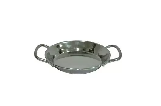 Сковорода порц. d=15см с 2 ручками нерж. MGSteel | MPH15