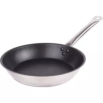 Сковорода ROAL TN36 36х5,5см нерж, антипригар, тройное дно, индукция