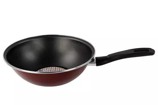 Сковорода-вок Vitrinor Authentique Burgundy 28