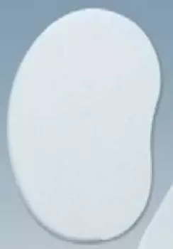 Скребок кондитерский Martellato 14х9см мягкий